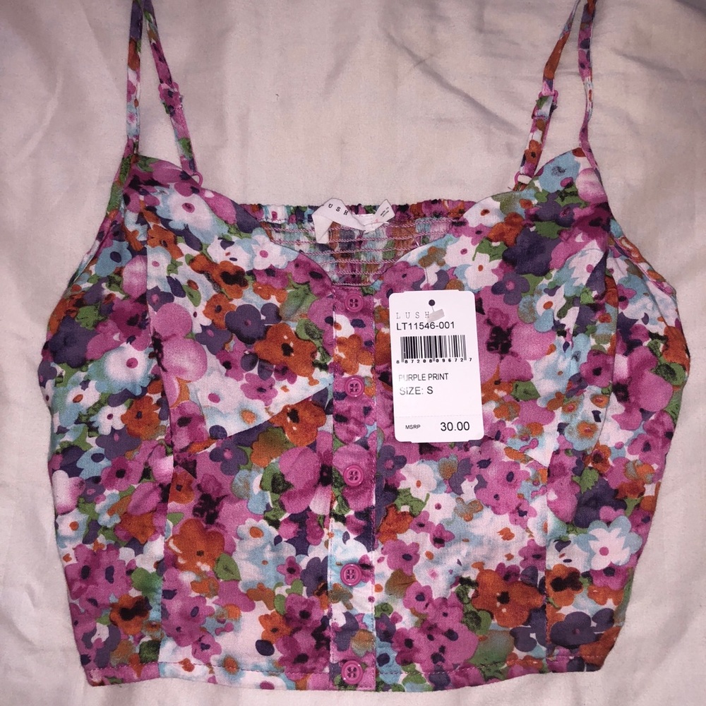 Lush crop top